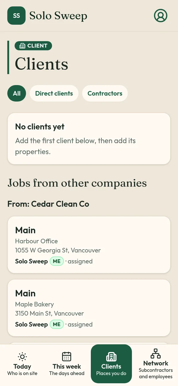 Jobs from other companies